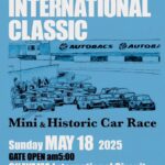 5月17日（土）・20日（日）は、OKAYAMA International Classic 2025　岡山国際サーキット開催のため、お休みさせていただきます。m(__)m